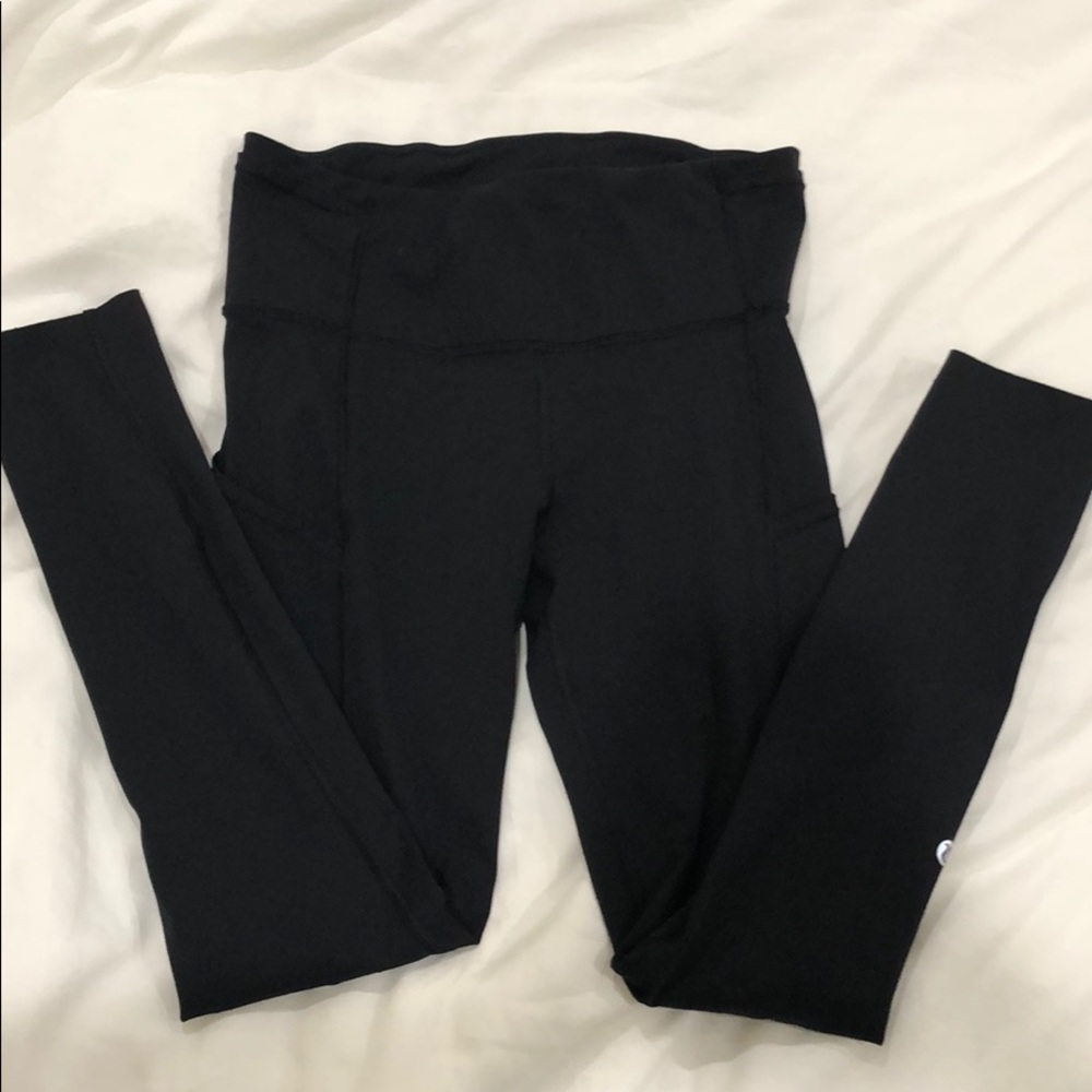 Black Fast & Free Tights